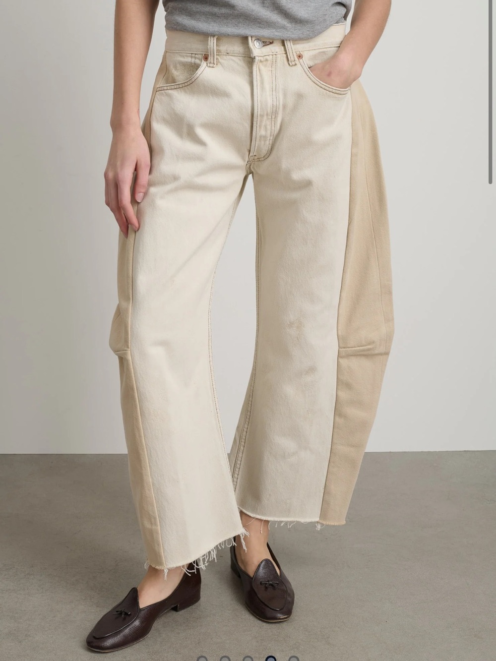 B Sides Vintage Lasso Jeans ecru